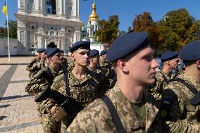 Zelensky Marks 33rd Independence Day - Kyiv