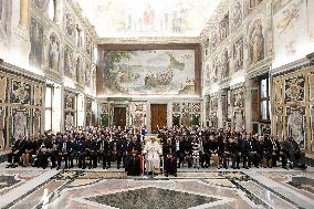 Pope Francis Holds Audiences - Vatican