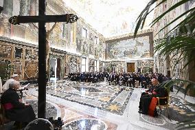 Pope Francis Holds Audiences - Vatican