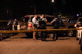 Unidentified Male Shot And Killed On The 2400 Block Of S. Christiana Avenue In Chicago Illinois