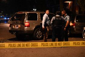 Unidentified Male Shot And Killed On The 2400 Block Of S. Christiana Avenue In Chicago Illinois