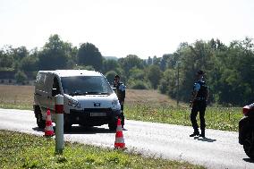 Security Measures Around Delon’s Estate - Douchy