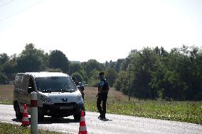 Security Measures Around Delon’s Estate - Douchy