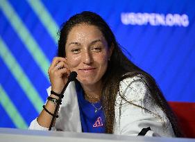 US Open 2024 - Athletes Press Conferences - Flushing Meadows NY