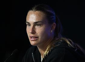 US Open 2024 - Athletes Press Conferences - Flushing Meadows NY