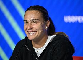 US Open 2024 - Athletes Press Conferences - Flushing Meadows NY