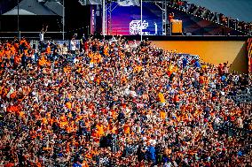 The Grand Prix Of The Netherlands - Max Verstappen Fans On the Tribunes