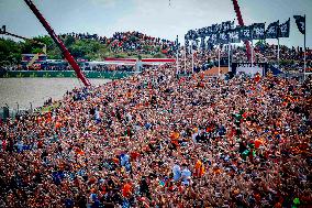 The Grand Prix Of The Netherlands - Max Verstappen Fans On the Tribunes