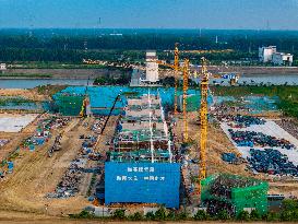 Huaihe River Waterway Project Construction