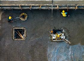 Huaihe River Waterway Project Construction