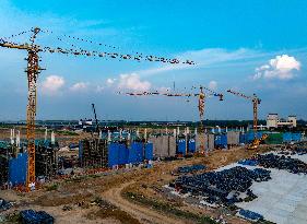 Huaihe River Waterway Project Construction