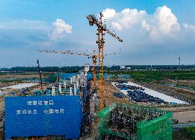 Huaihe River Waterway Project Construction