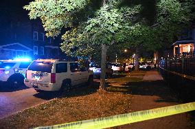 One Person Killed And Another Person Injured After Being Shot On The 1700 Block Of N. Harding Avenue In Chicago Illinois