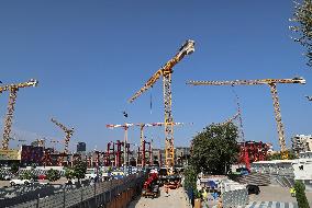 Current status of the Spotify Camp Nou works