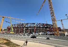 Current status of the Spotify Camp Nou works