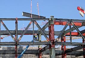 Current status of the Spotify Camp Nou works