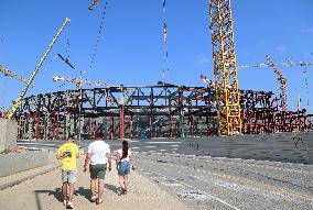 Current status of the Spotify Camp Nou works