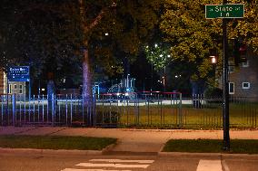 54-year-old Man Injured In A Shooting While On The Playground In Chicago Illinois