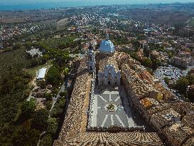 Loreto Cathedral From Above - August 24, 2024