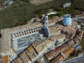 Loreto Cathedral From Above - August 24, 2024