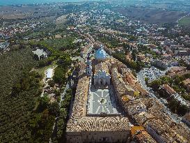 Loreto Cathedral From Above - August 24, 2024