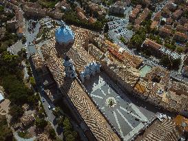 Loreto Cathedral From Above - August 24, 2024