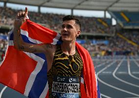 Jakob Ingebrigtsen Sets New World Record In Men's 3000m At Wanda Diamond League In Silesia