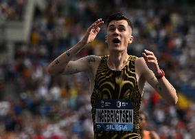 Jakob Ingebrigtsen Sets New World Record In Men's 3000m At Wanda Diamond League In Silesia