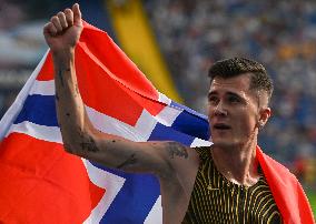 Jakob Ingebrigtsen Sets New World Record In Men's 3000m At Wanda Diamond League In Silesia