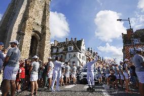 Paris Paralympics: Torch relay