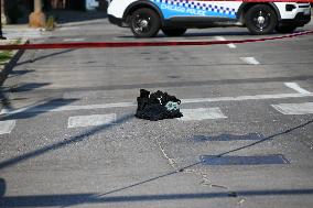 Unidentified Adult Male Shot And Killed On West Cermak Road In Chicago Illinois