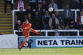 Hartlepool United v Wealdstone - Vanarama National League