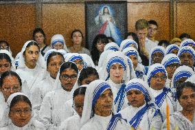 Birthday Celebration Of Saint Teresa In Kolkata.