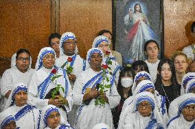 Birthday Celebration Of Saint Teresa In Kolkata.