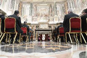 Pope Francis Holds Audiences - Vatican