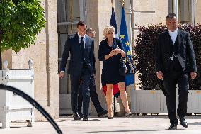 Le Pen And Bardella The Elysee - Paris