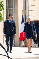 Le Pen And Bardella The Elysee - Paris