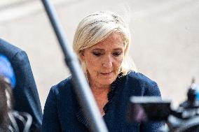 Le Pen And Bardella At The Elysee - Paris