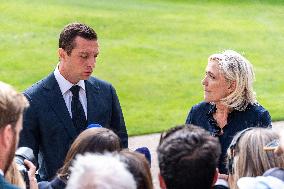 Le Pen And Bardella The Elysee - Paris