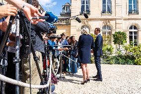 Le Pen And Bardella The Elysee - Paris