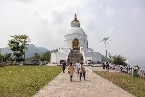 World Peace Pagoda In Pokhara