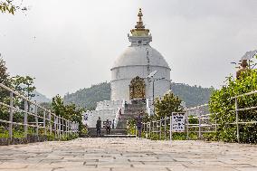 World Peace Pagoda In Pokhara