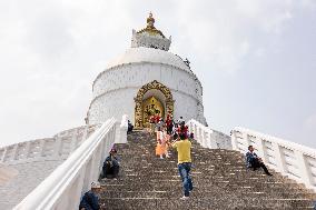 World Peace Pagoda In Pokhara