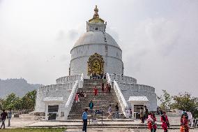 World Peace Pagoda In Pokhara