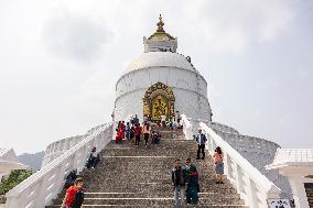 World Peace Pagoda In Pokhara