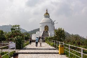 World Peace Pagoda In Pokhara