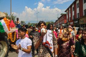 Pandits Celebrate Janmashtami Festival In Kashmir