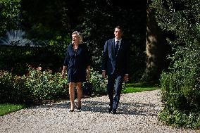 Meeting Between Representatives Of The Rassemblement National And Emmanuel Macron At Palais Elysée, In Paris