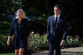 Meeting Between Representatives Of The Rassemblement National And Emmanuel Macron At Palais Elysée, In Paris