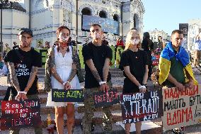 Dont Be Silent! Captivity Kills! rally in Kyiv